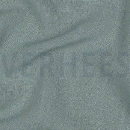 Leinen Viskose washed - altgrün
