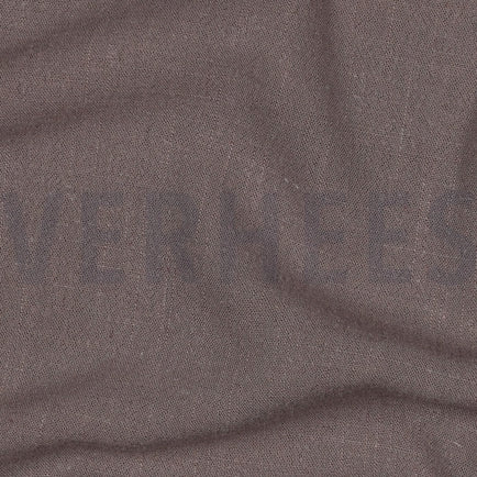 Leinen Viskose washed - taupe