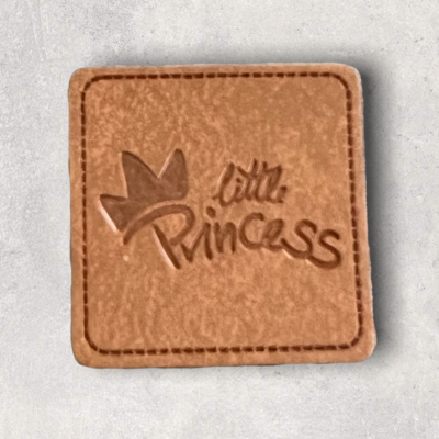 Kunstlederlabel little princess