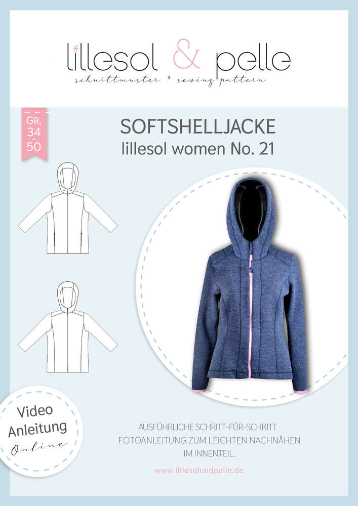 Papierschnittmuster No. 21 Softshelljacke