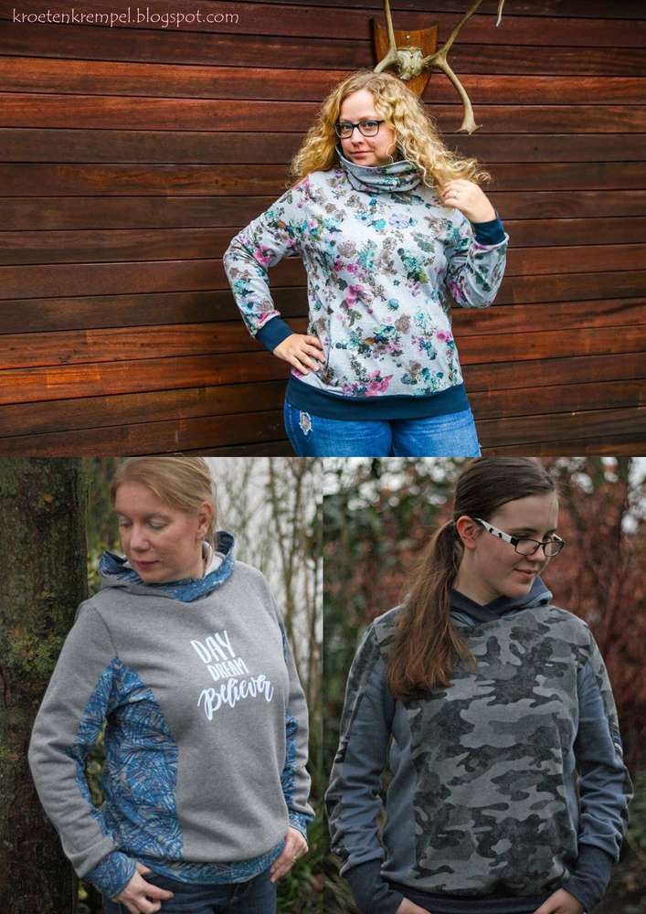 Papierschnittmuster No.25 Hoodie