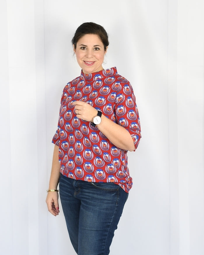 Papierschnittmuster No.51 Bluse Olivia
