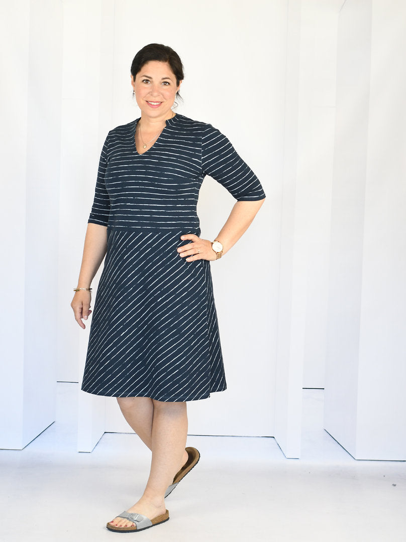 Papierschnittmuster No.55 Kleid und Shirt "Candela"