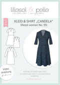 Papierschnittmuster No.55 Kleid und Shirt "Candela"