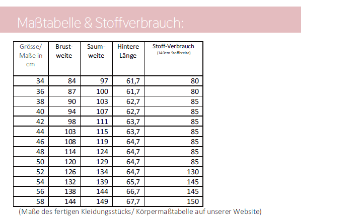 Papierschnittmuster No.73 Basic-Top