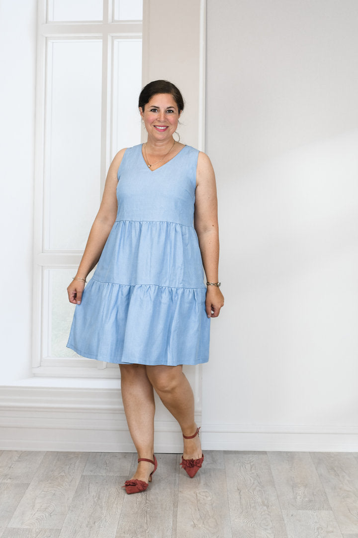 Papierschnittmuster No.89 Sommerkleid "Carmela"