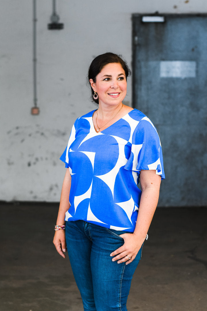 Papierschnittmuster No.90 Bluse "Eloisa"