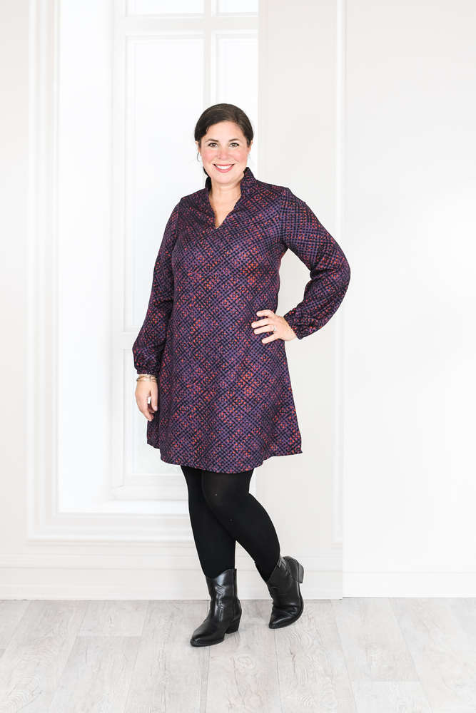 Papierschnittmuster No.92 A-Linien Kleid "Alinia"