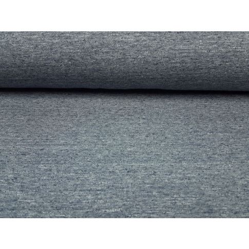 Frenchterry melange navy Jogging