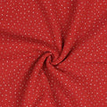Musselin Punkte - rot