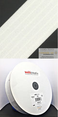 Elastisches Nähgassenband 50mm weiss