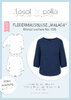 Papierschnittmuster No.105 Fledermausbluse "Malaga" – lillesol & pelle