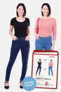 Papierschnittmuster Damen Jeans #3 & #4 - pattydoo