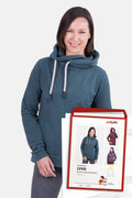 Papierschnittmuster Kapuzenpullover Lynn - pattydoo