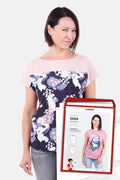 Papierschnittmuster Damenshirt Sara