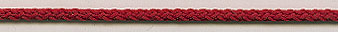 Polyester Kordel 4mm rot