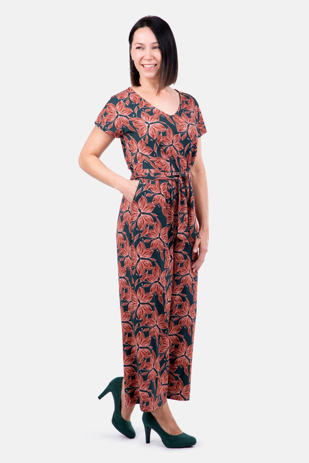 Papierschnittmuster Jumpsuit Sienna