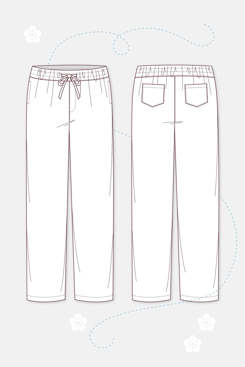 Papierschnittmuster Jogpants Dana - pattydoo