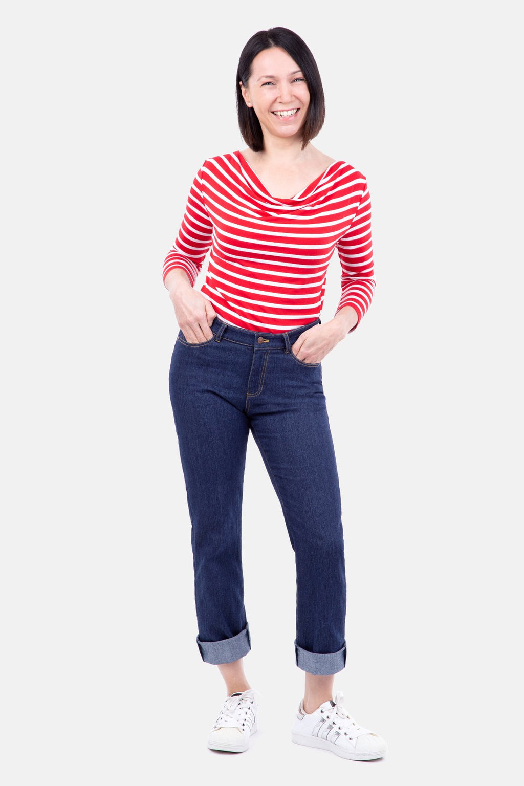 Papierschnittmuster Damen Jeans #1 & #2