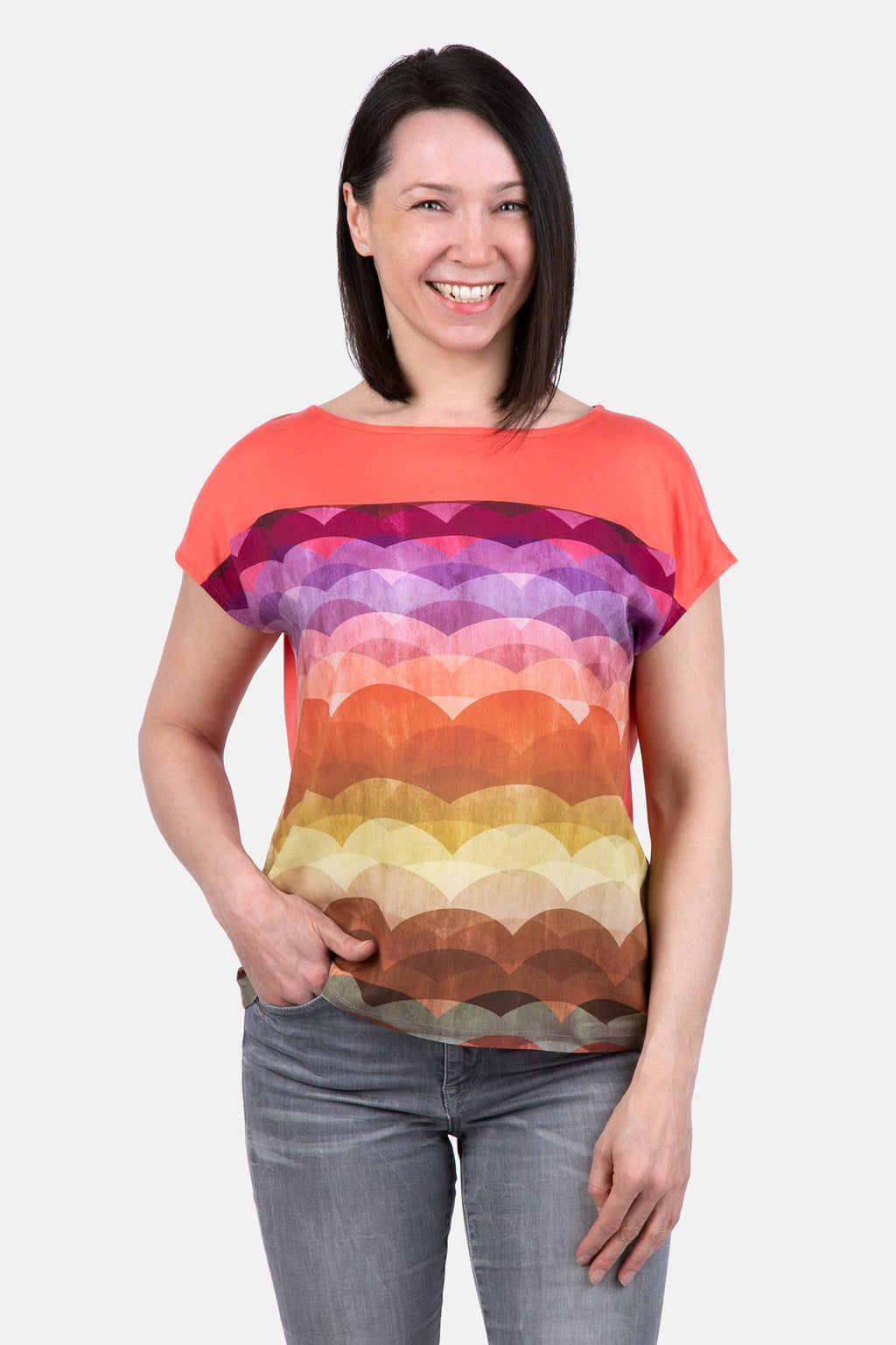 Papierschnittmuster Damenshirt Sara