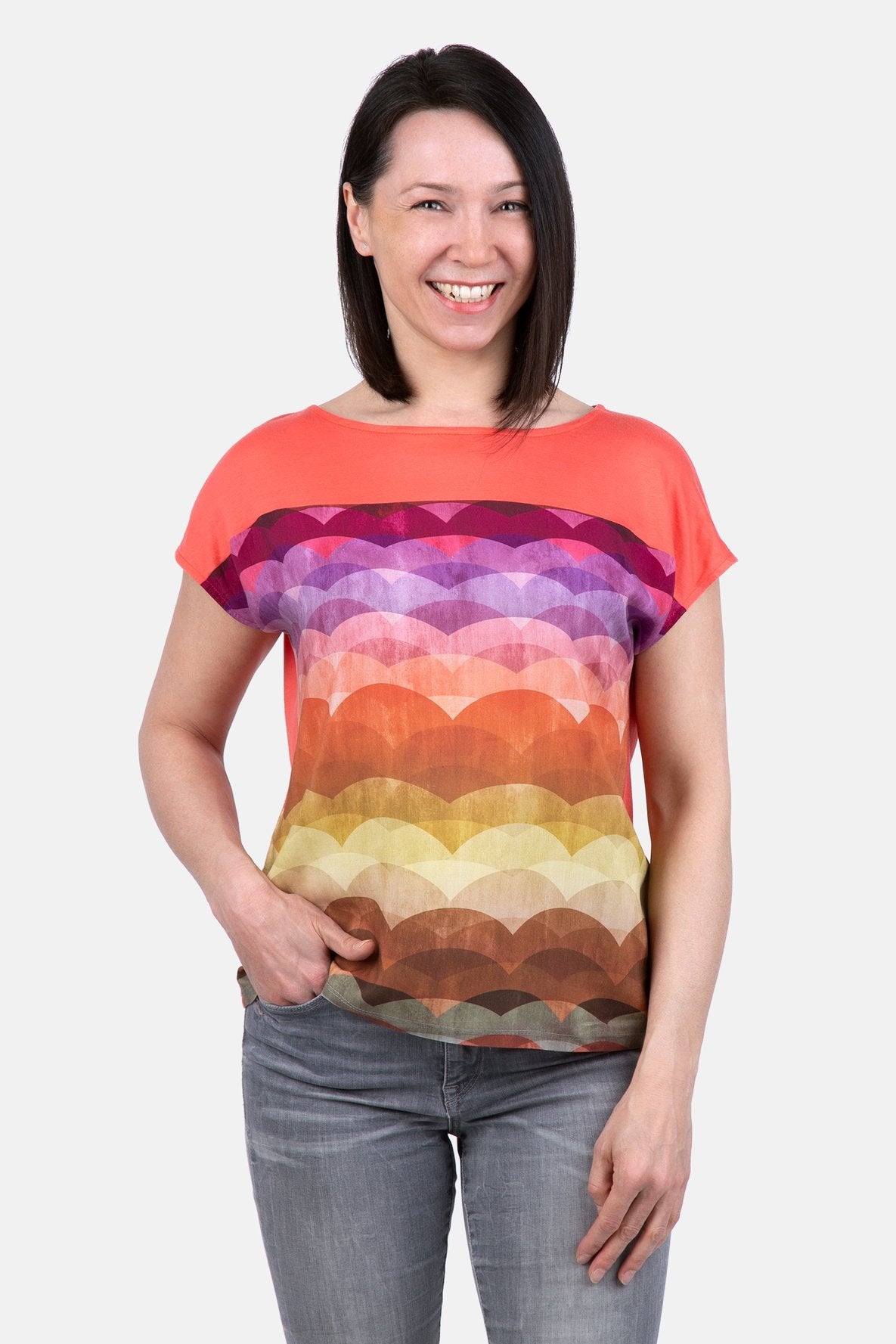 Papierschnittmuster Damenshirt Sara