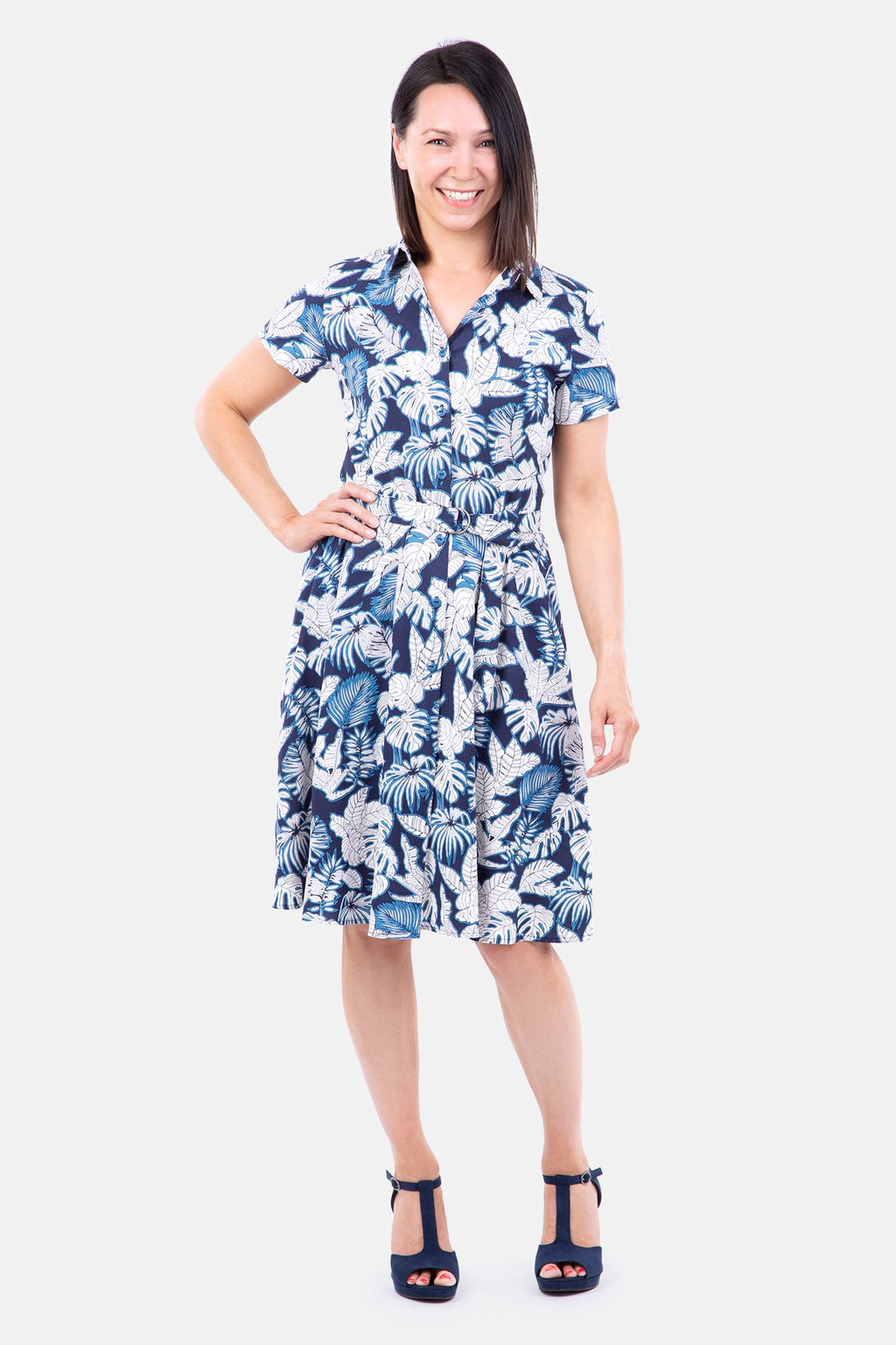 Papierschnittmuster Blusenkleid Holly - pattydoo