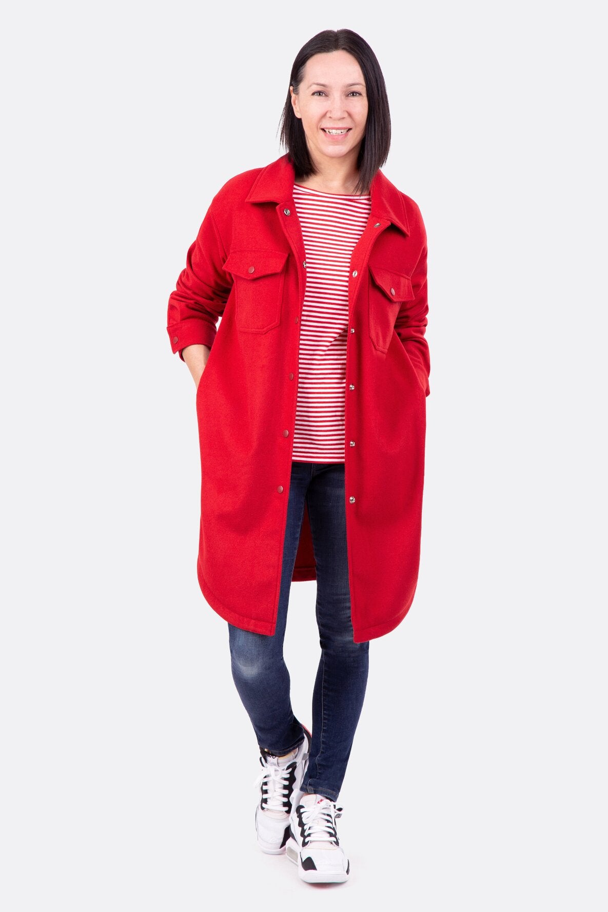 Papierschnittmuster Hemdjacke Fiona - pattydoo