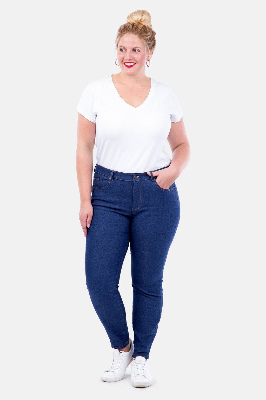 Papierschnittmuster Damen Jeans #3 & #4 - pattydoo