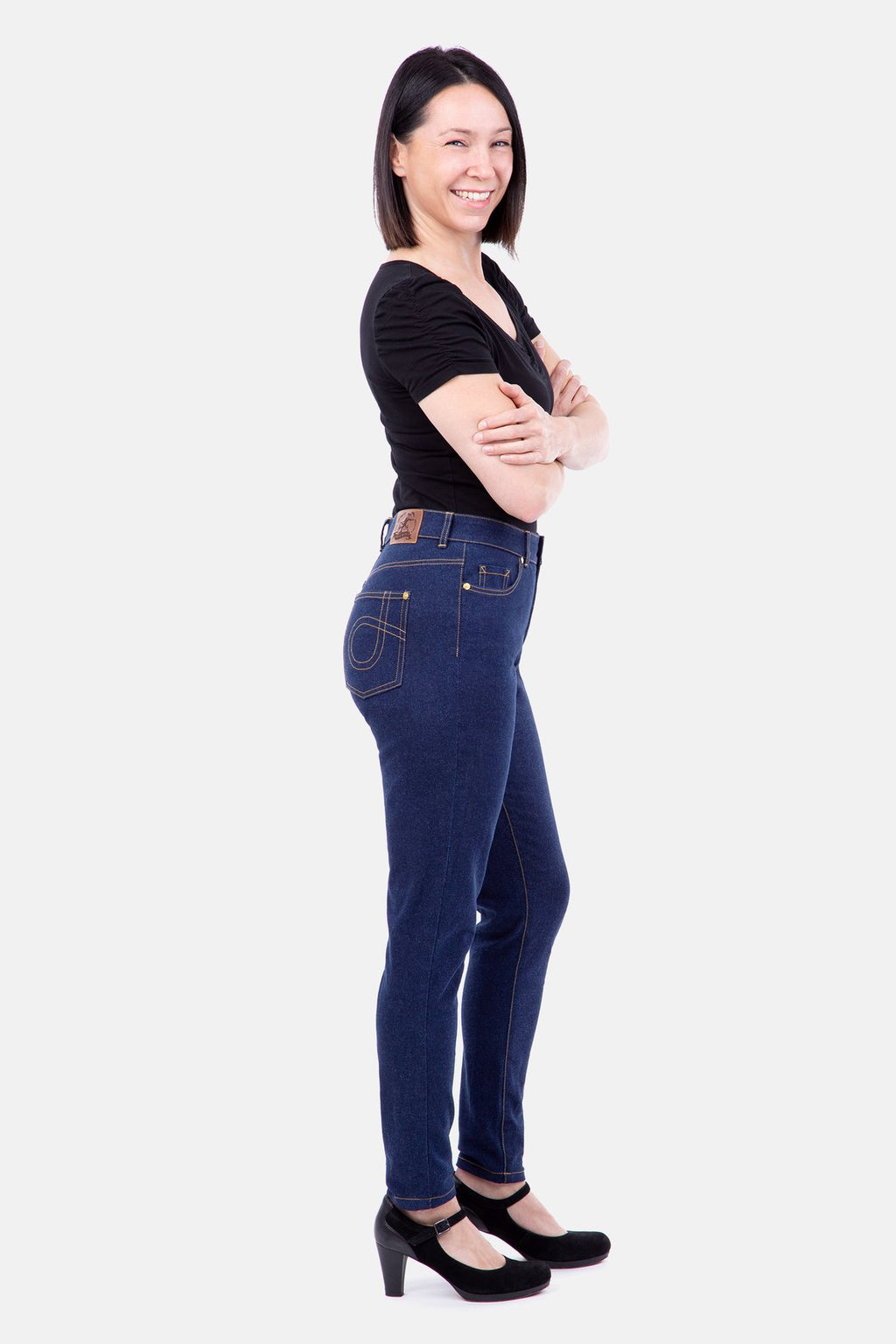 Papierschnittmuster Damen Jeans #3 & #4 - pattydoo