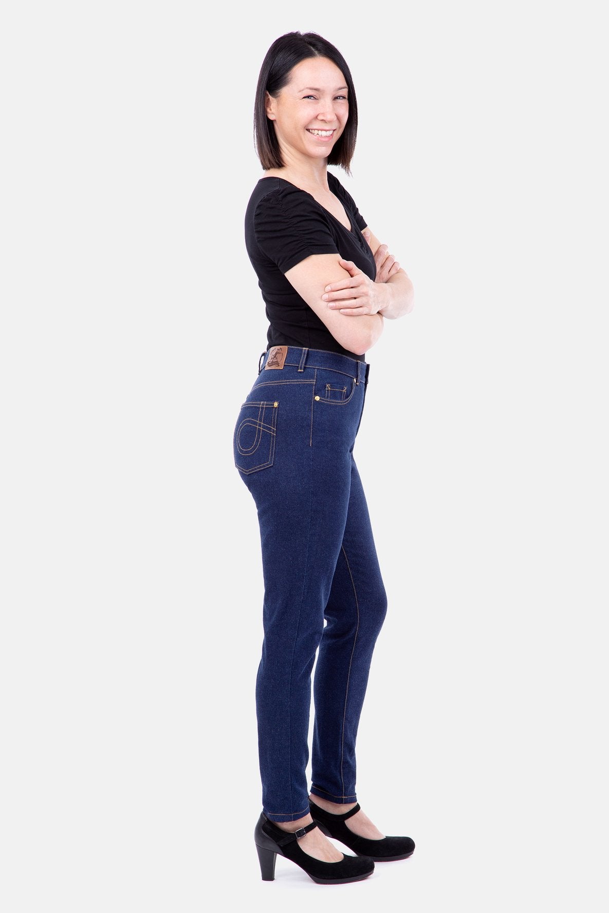 Papierschnittmuster Damen Jeans #3 & #4 - pattydoo