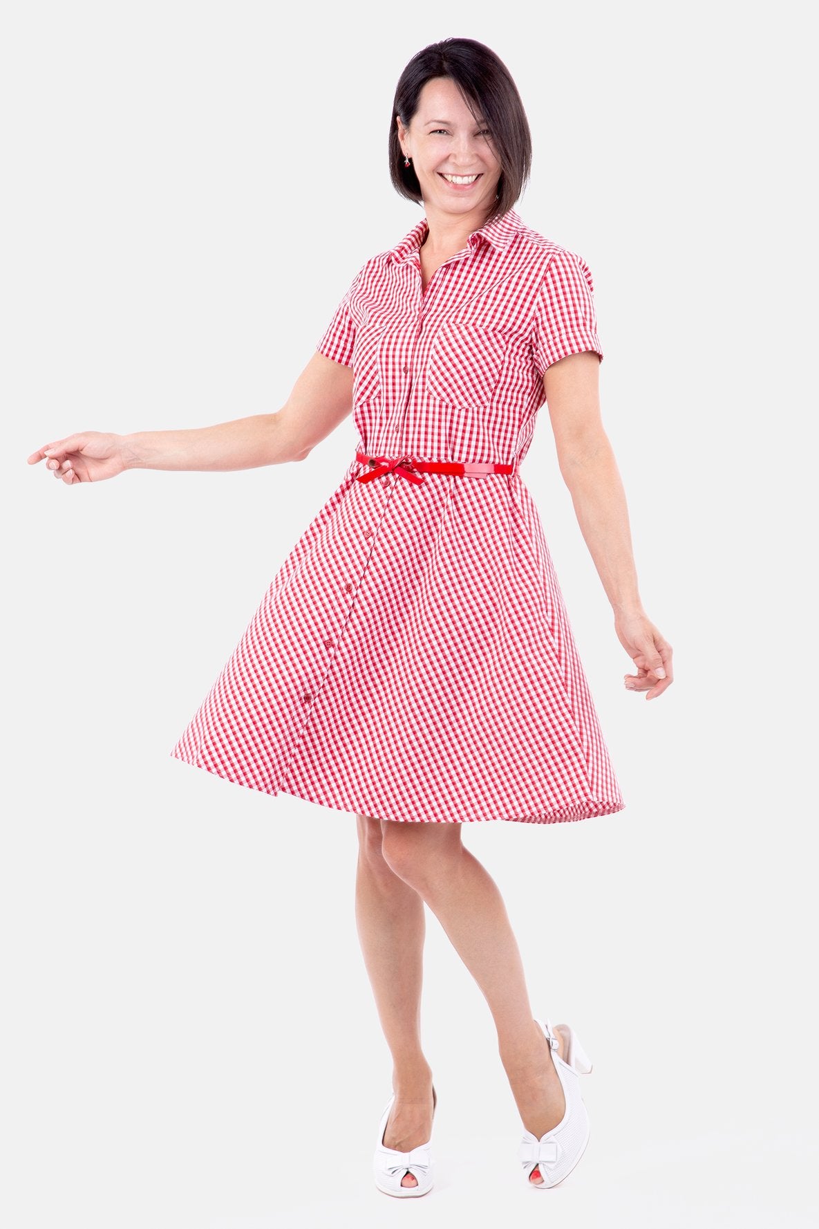 Papierschnittmuster Blusenkleid Holly - pattydoo
