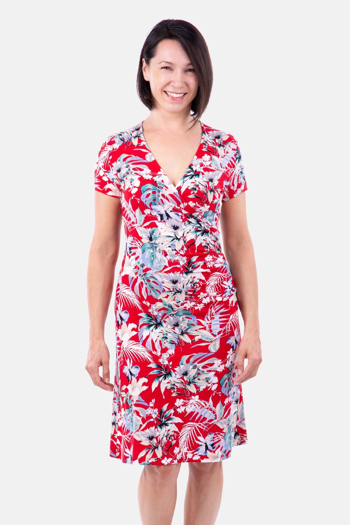 Papierschnittmuster Wickelkleid Violet