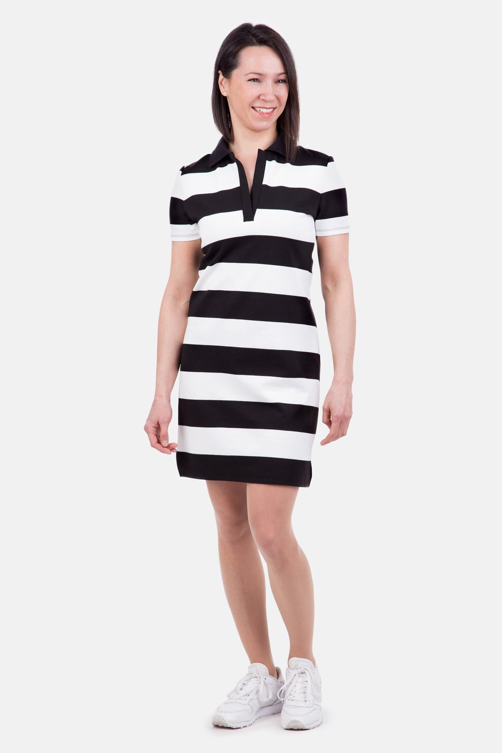 Papierschnittmuster Damen Poloshirt & Kleid Leslie - pattydoo