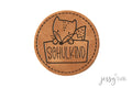 Kunstlederlabel Schulkind