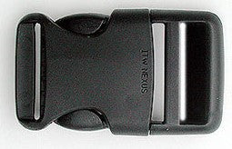 Steckschnalle schwarz 20 - 40mm