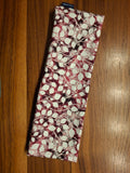 Stirnband Blätterranken pink