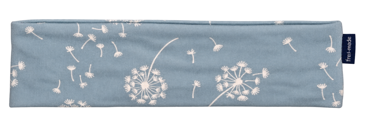 Stirnband Pusteblume gletscherblau