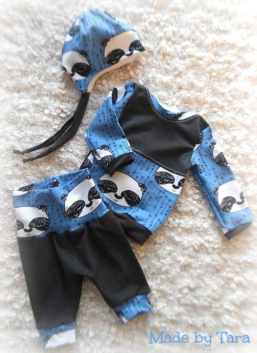 Papierschnittmuster  Babyset