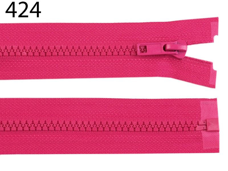 teilbarer Reissverschluss pink