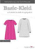 Papierschnittmuster Basic-Kleid Fadenkäfer