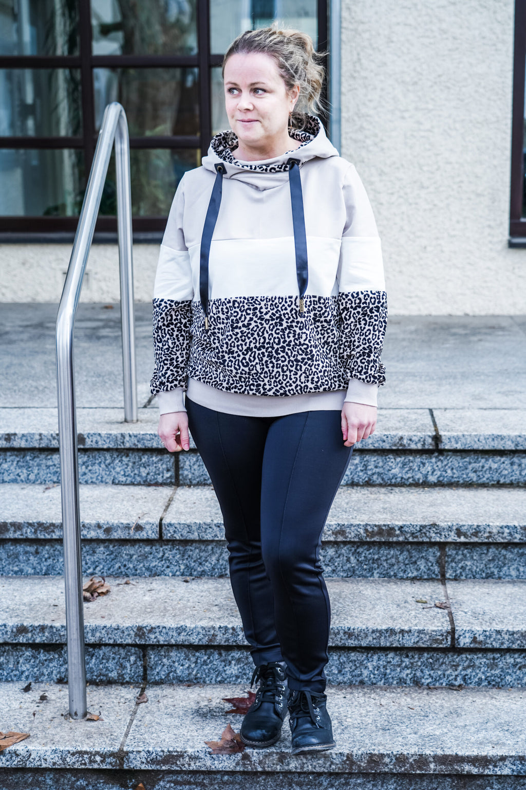 Papierschnittmuster Hoodie Toni Damen