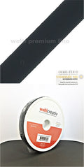 Velours Elast 20mm schwarz