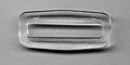 Versteller/ovaler Ring transparent 30mm