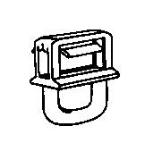 Vorhang Längsbügel-Gleiter Clic Mini (HC8)