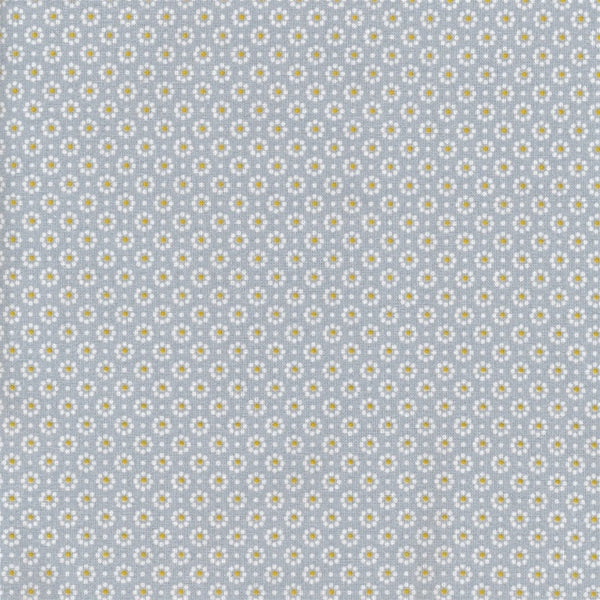 Wachstuch Belle Fleur Dusty blue (Au Maison)