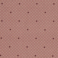 Wachstuch Dottie dot rose/bordeaux (Au Maison)