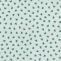 Wachstuch Hearts Light blue/Emerald (Au Maison)