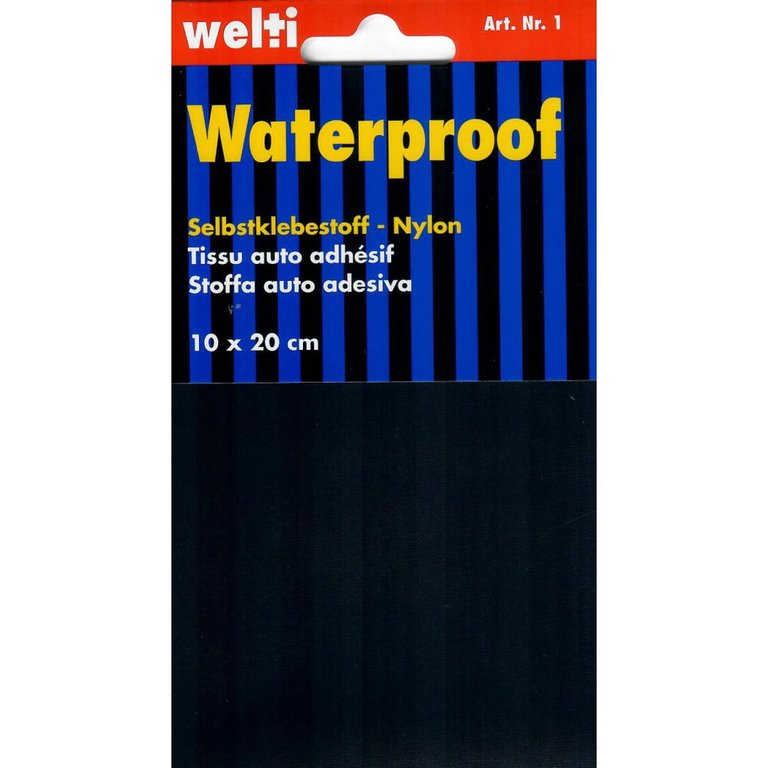 Flickstoff wasserdicht dunkelblau