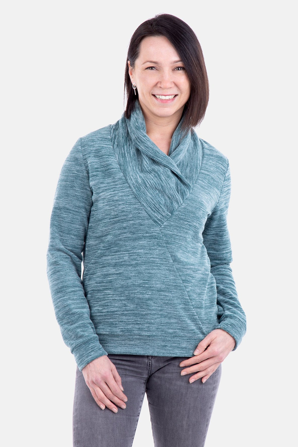Papierschnittmuster Pullover Yvette - pattydoo