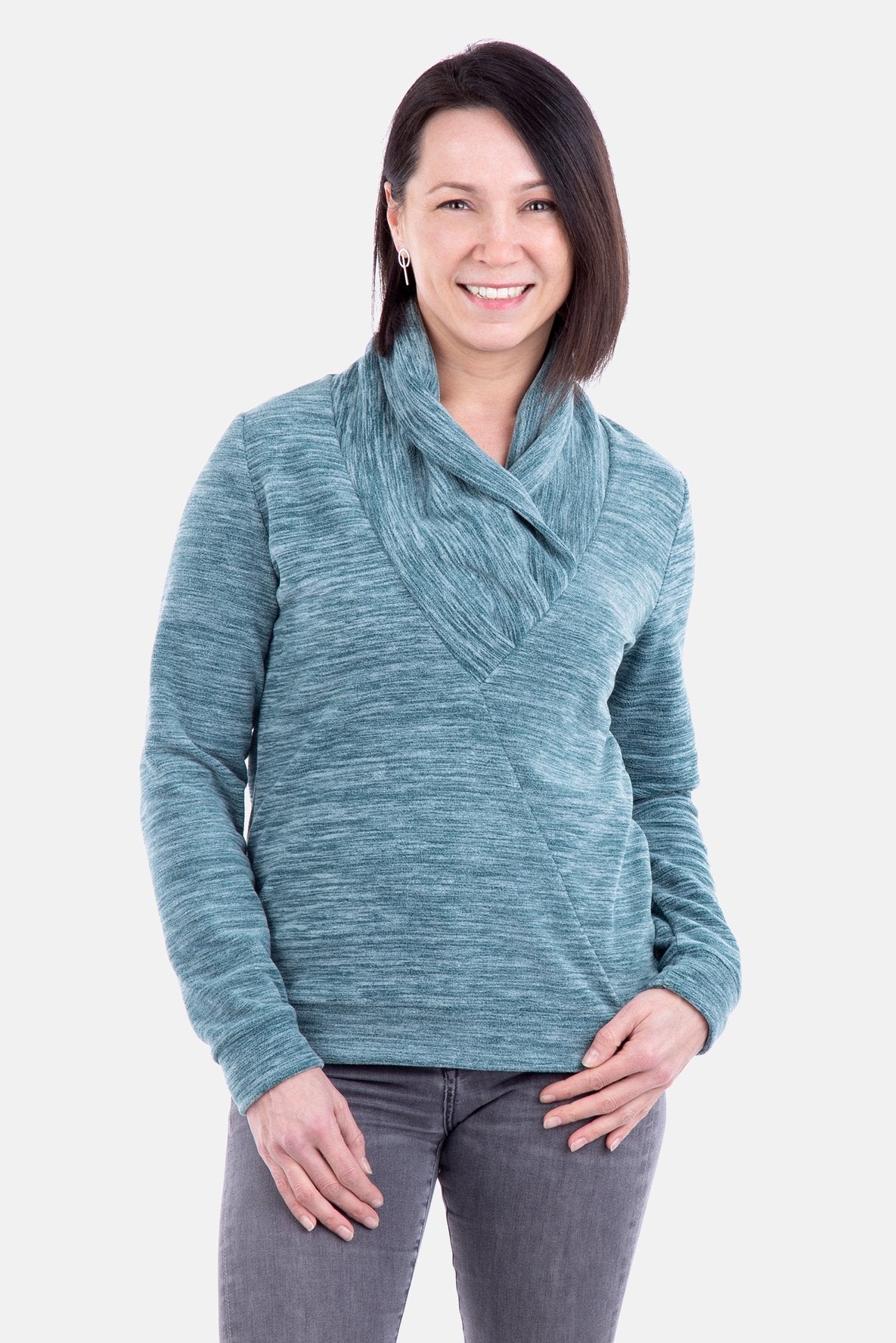 Papierschnittmuster Pullover Yvette - pattydoo